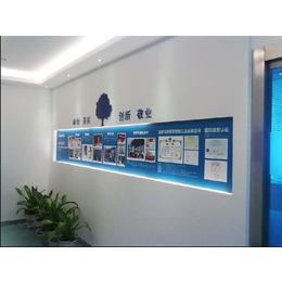 廣告制作的多維應用 園湖路形象墻、樹信廣告與會所形象墻