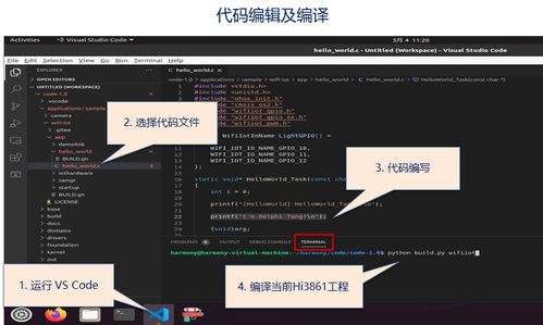 電腦鴻蒙運行Linux程序，以及Linux下hi3861一站式鴻蒙開發燒錄指南